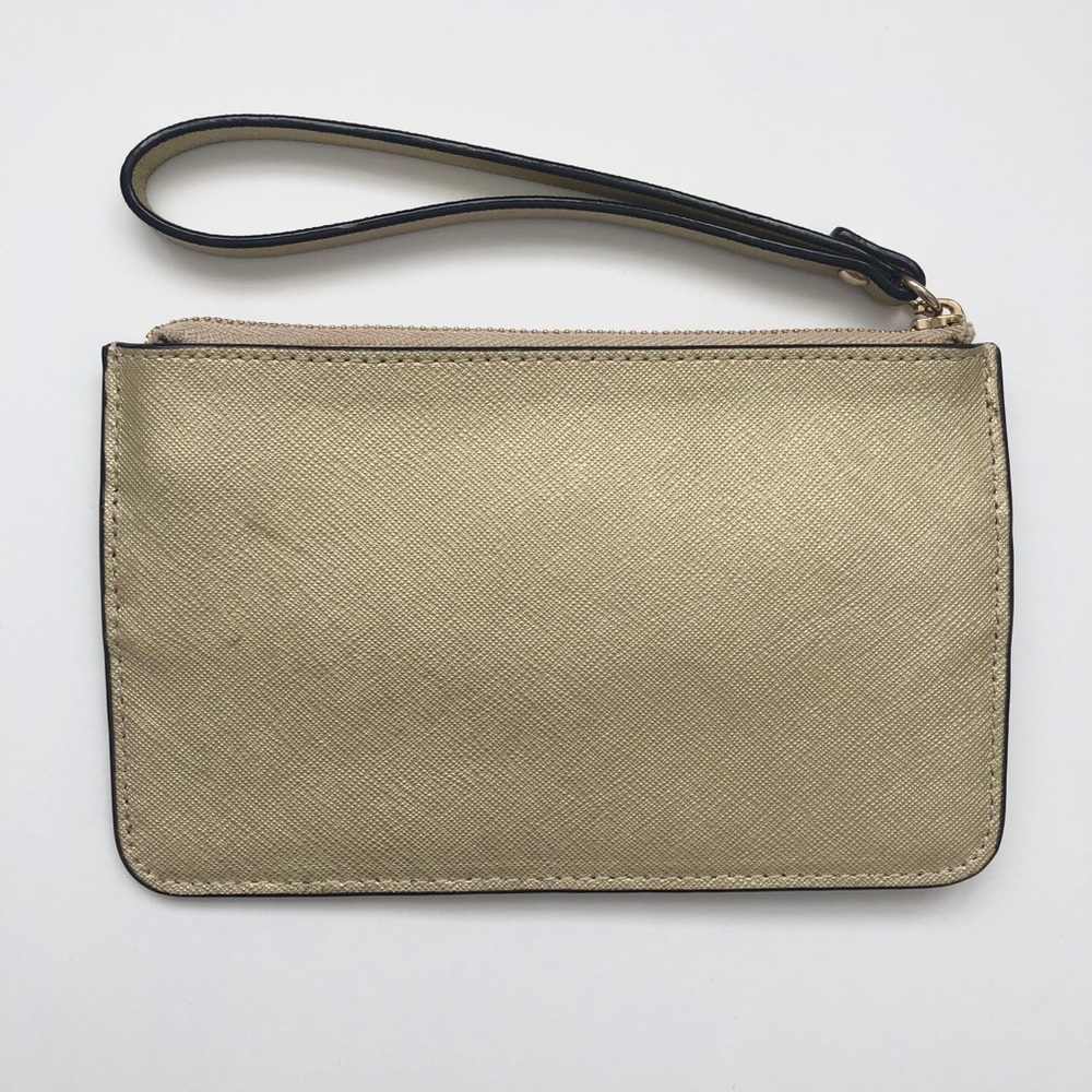 Kate Spade gold wristlet - Picture 3 of 4